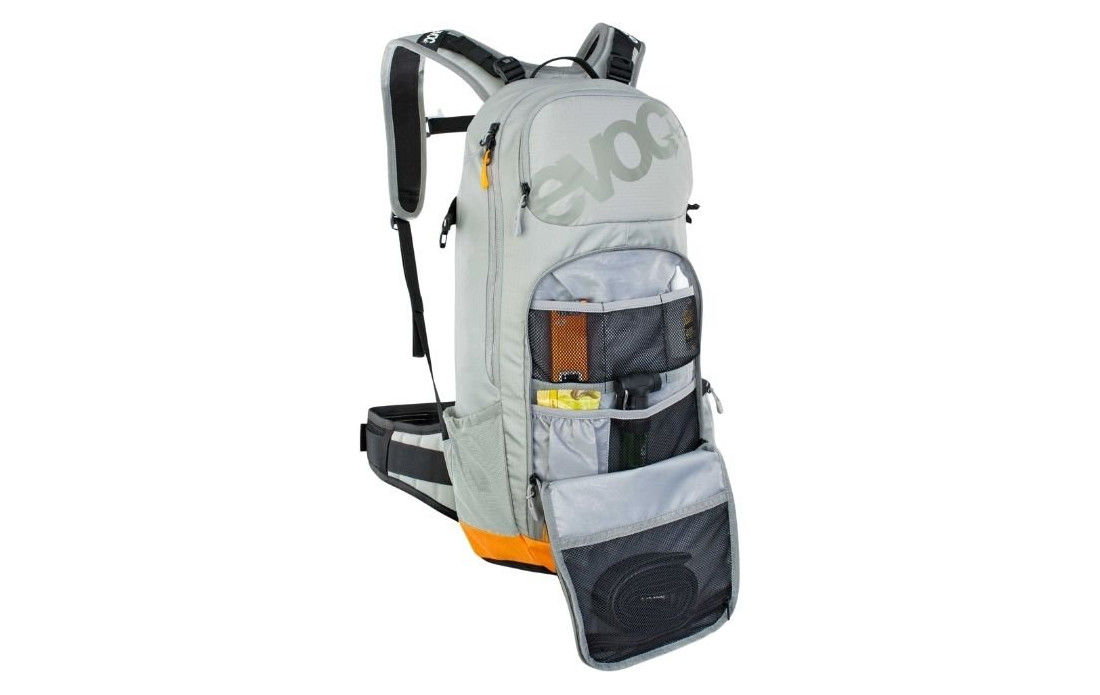 Sac EVOC FR Enduro E-Ride 16  Poche Baddder 2L Gris/Orange