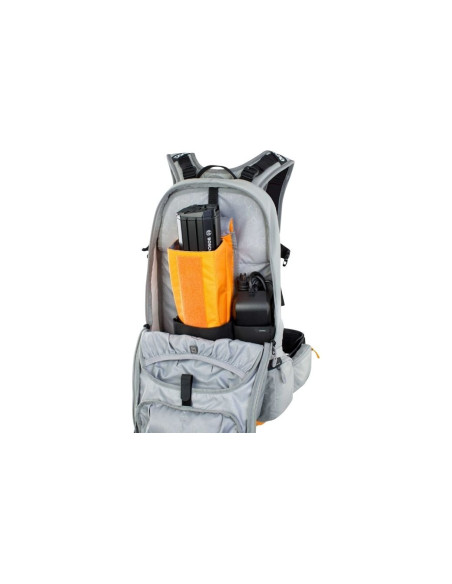 Sac EVOC FR Enduro E-Ride 16  Poche Baddder 2L Gris/Orange
