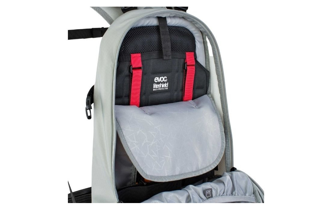 Sac EVOC FR Enduro E-Ride 16  Poche Baddder 2L Gris/Orange