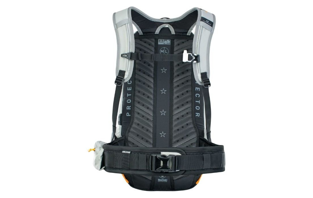 Sac EVOC FR Enduro E-Ride 16  Poche Baddder 2L Gris/Orange