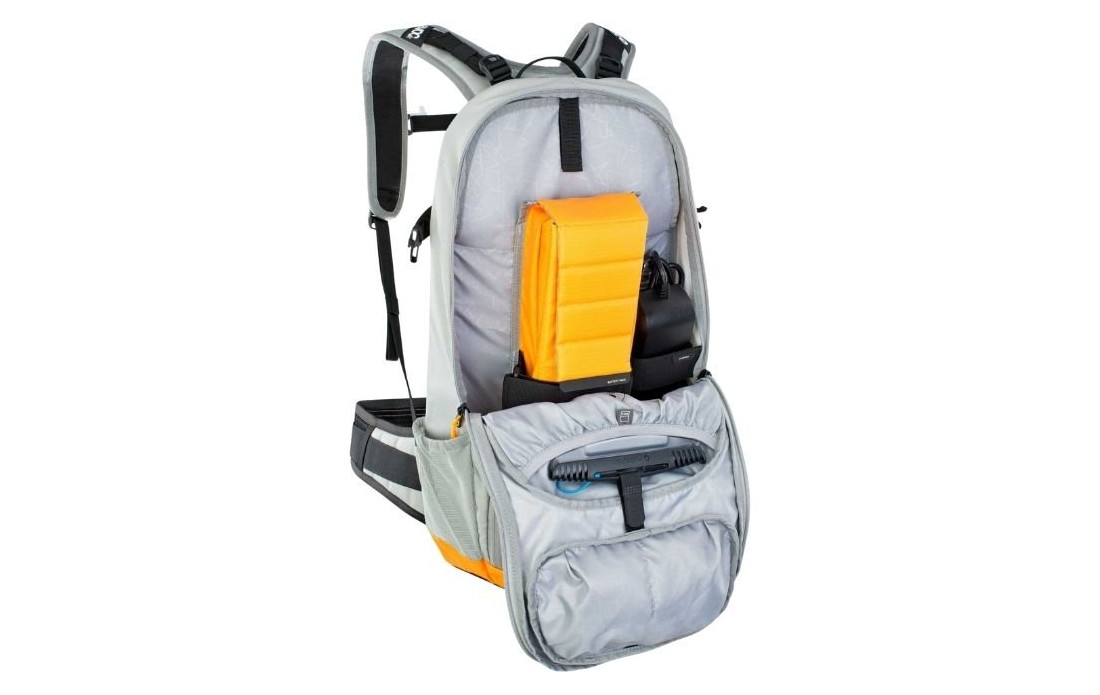 Sac EVOC FR Enduro E-Ride 16  Poche Baddder 2L Gris/Orange