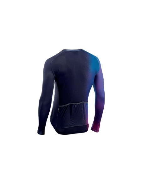 Maillot manches longues NORTHWAVE Blade Noir/Iridescent