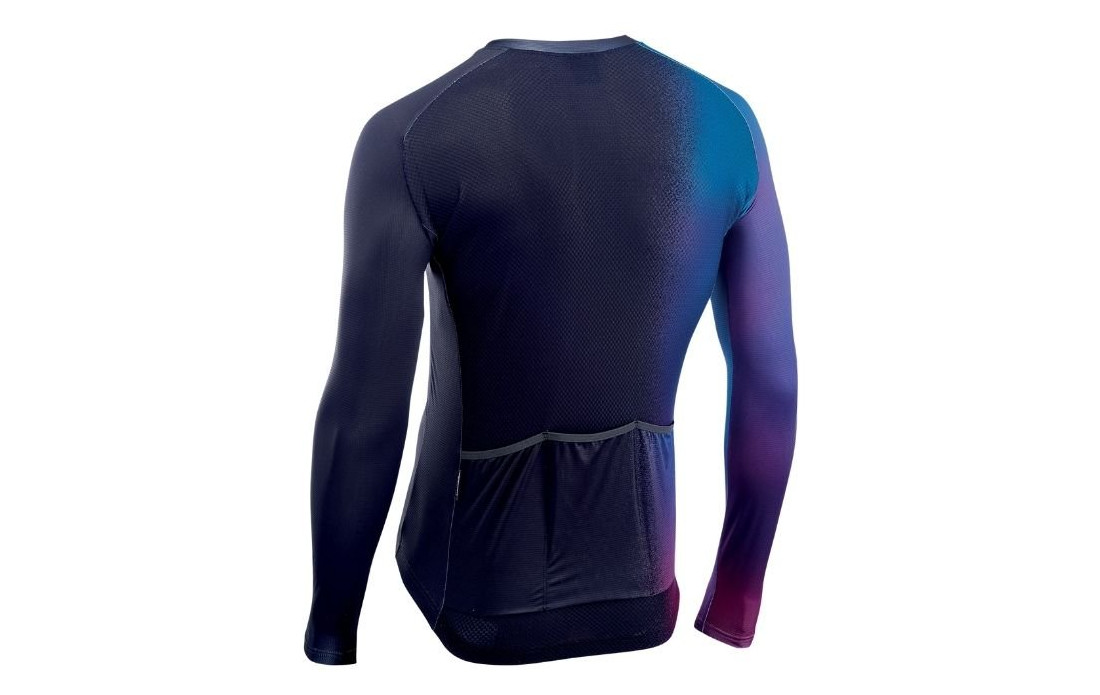Maillot manches longues NORTHWAVE Blade Noir/Iridescent