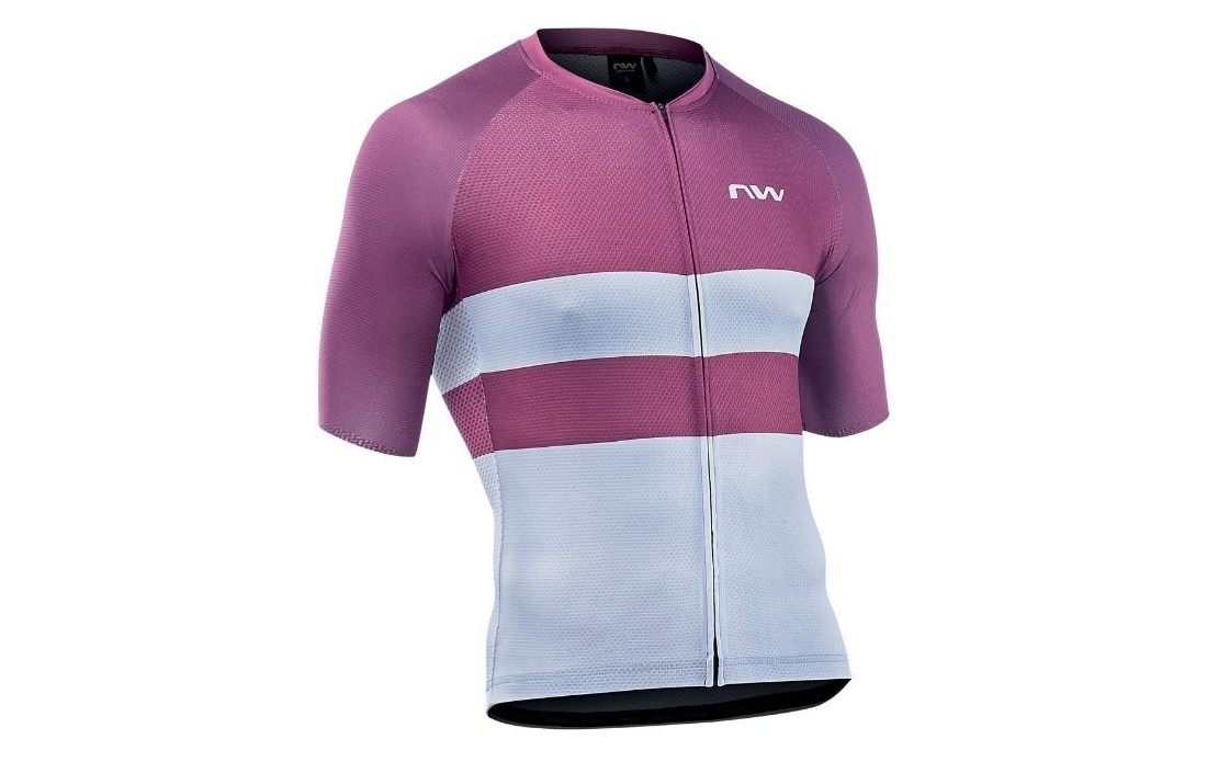 Maillot manches courtes Blade Air Plum/Gris