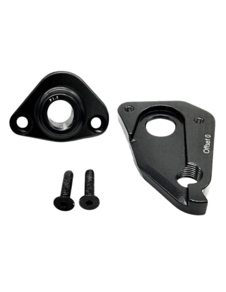 Kit Patte dérailleur - écrou - vis 0° offset