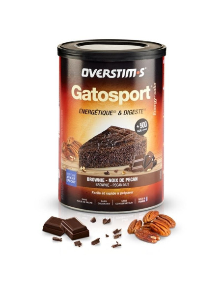 Gatosport Overstim's Chocolat/Noix de pécan