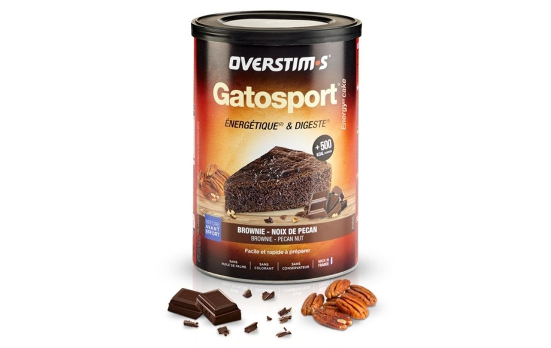 Gatosport Overstim's Chocolat/Noix de pécan