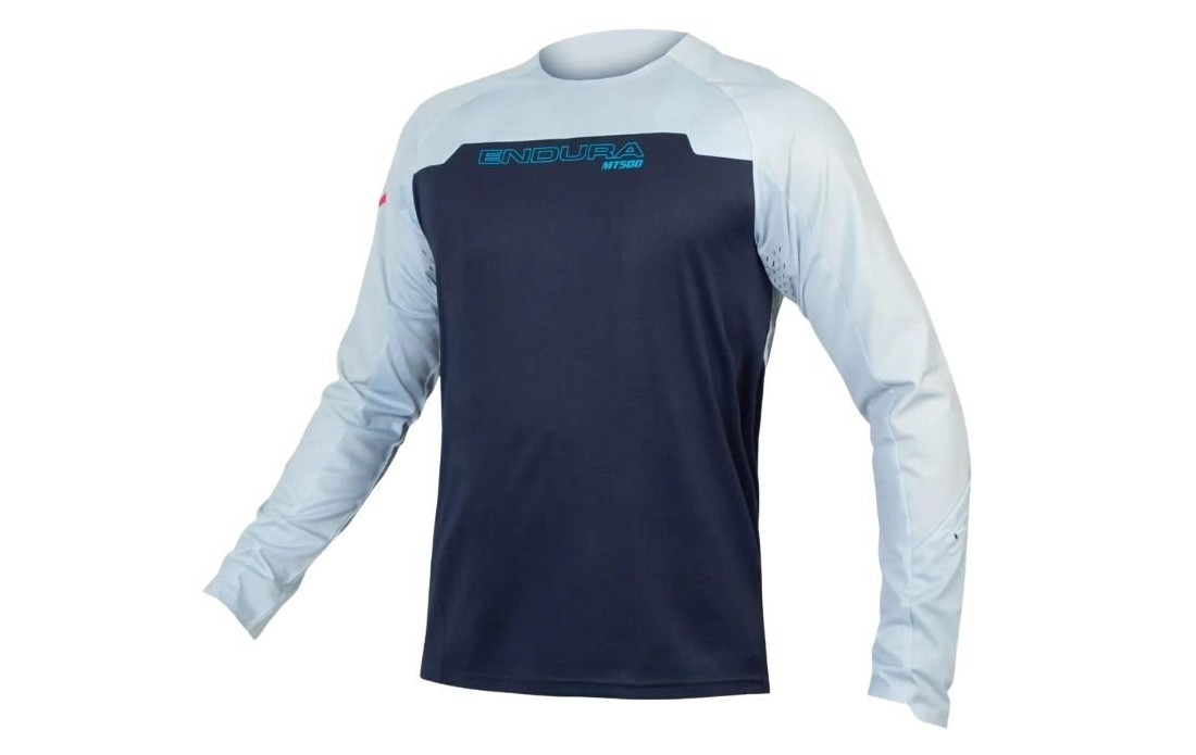 Maillot manches longues ENDURA MT500 Burner Bleu