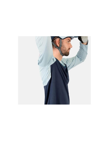 Maillot manches longues ENDURA MT500 Burner Bleu