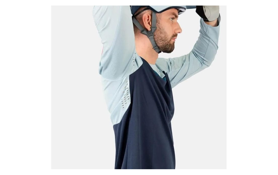 Maillot manches longues ENDURA MT500 Burner Bleu