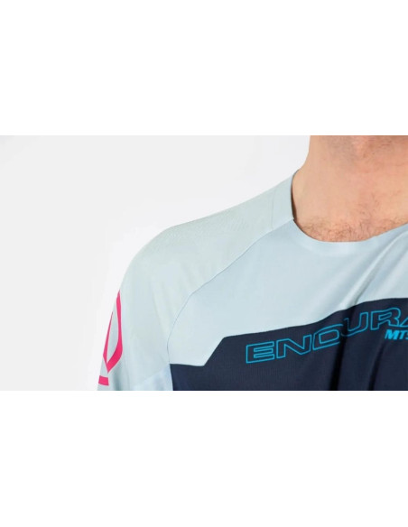 Maillot manches longues ENDURA MT500 Burner Bleu