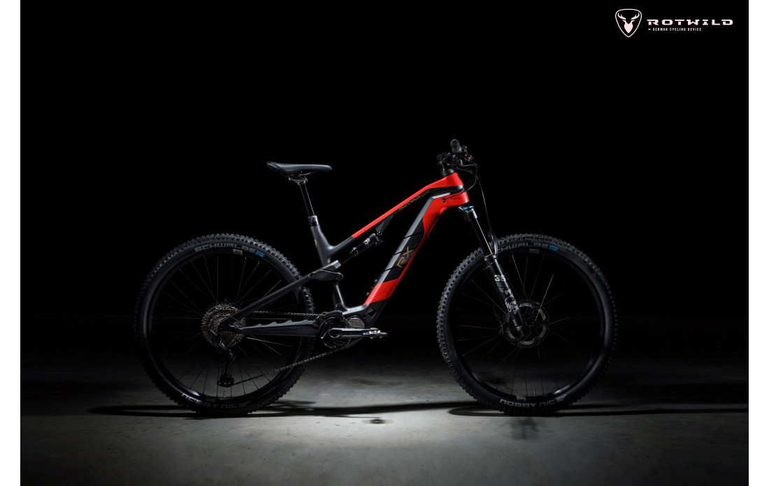 VTT électrique Rotwild RX375 PRO Rouge/Noir - 2022