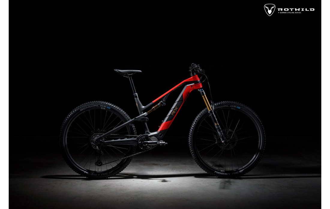 VTT électrique Rotwild RX375 ULTRA Rouge/Noir - 2022