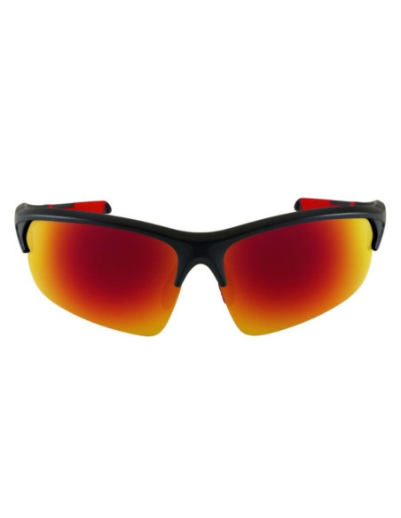 Lunettes AZR Huez Noir/Rouge - Ecran Multicouche Rouge