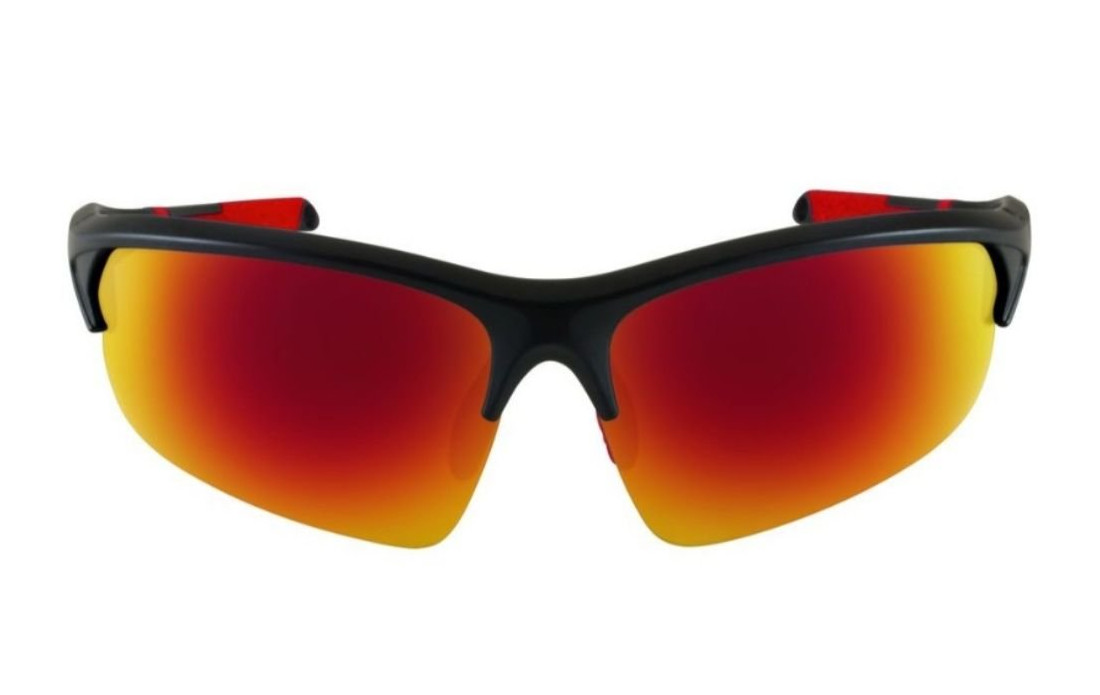 Lunettes AZR Huez Noir/Rouge - Ecran Multicouche Rouge