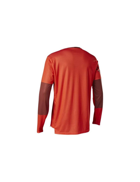 Maillot manches longues FOX Defend LS Jersey Moth Rouge - manque photo -