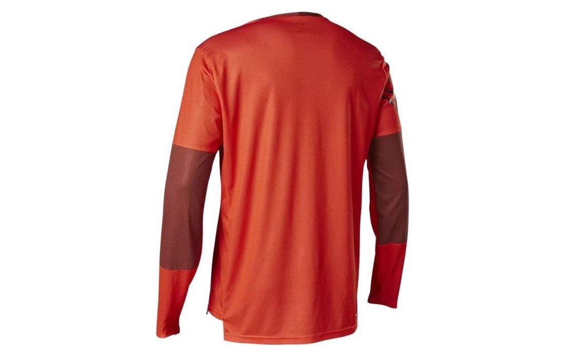 Maillot manches longues FOX Defend LS Jersey Moth Rouge - manque photo -