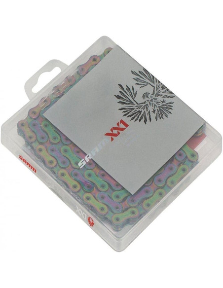 Chaîne SRAM PCXX1 Eagle Rainbow 12 vitesses - 126 maillons