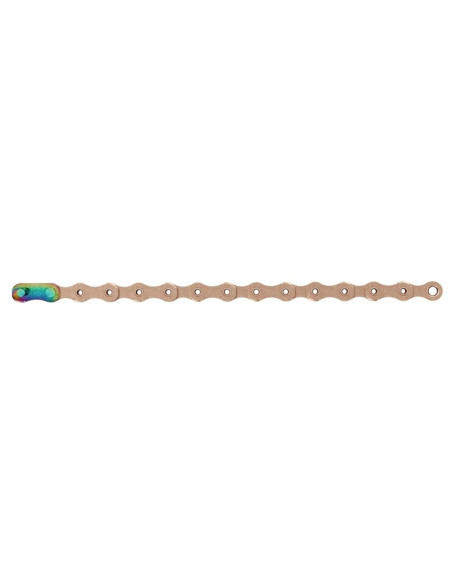 Chaîne Sram PC XX1 12 vitesses HollowPin - Powerlock Cuivre