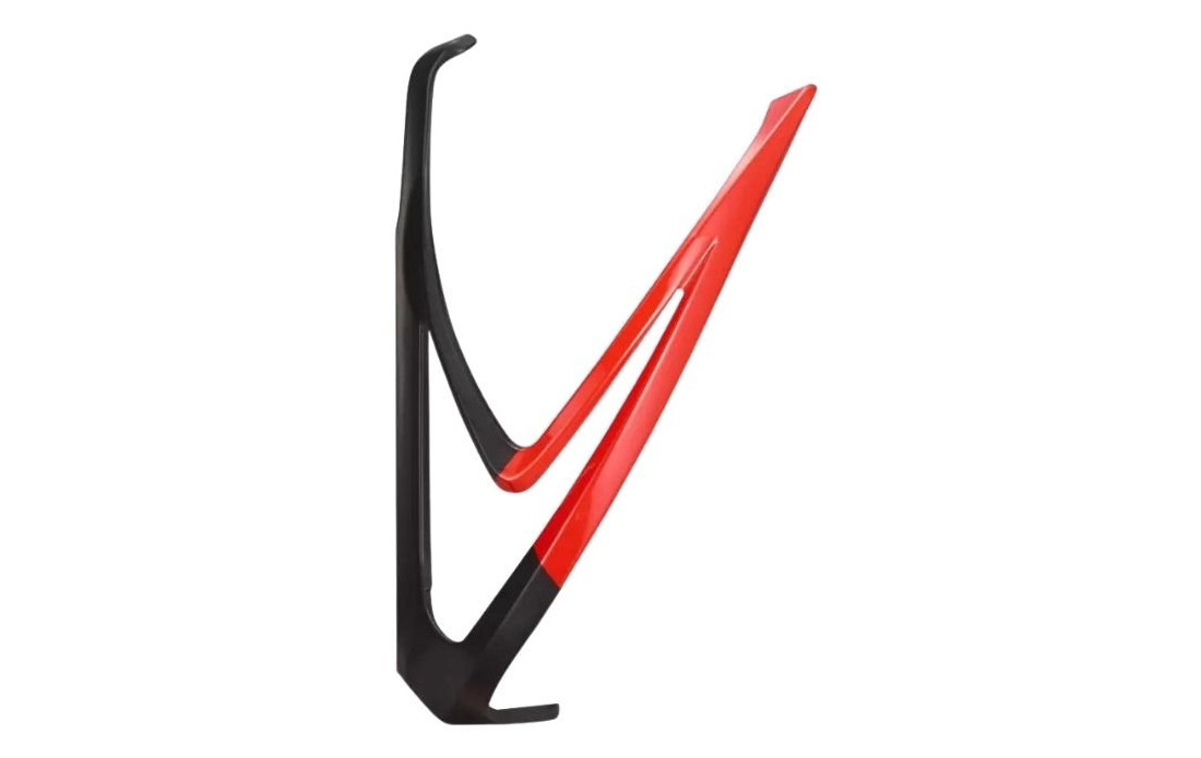 Porte bidon SPECIALIZED RIB Cage II - Noir mat/Rouge