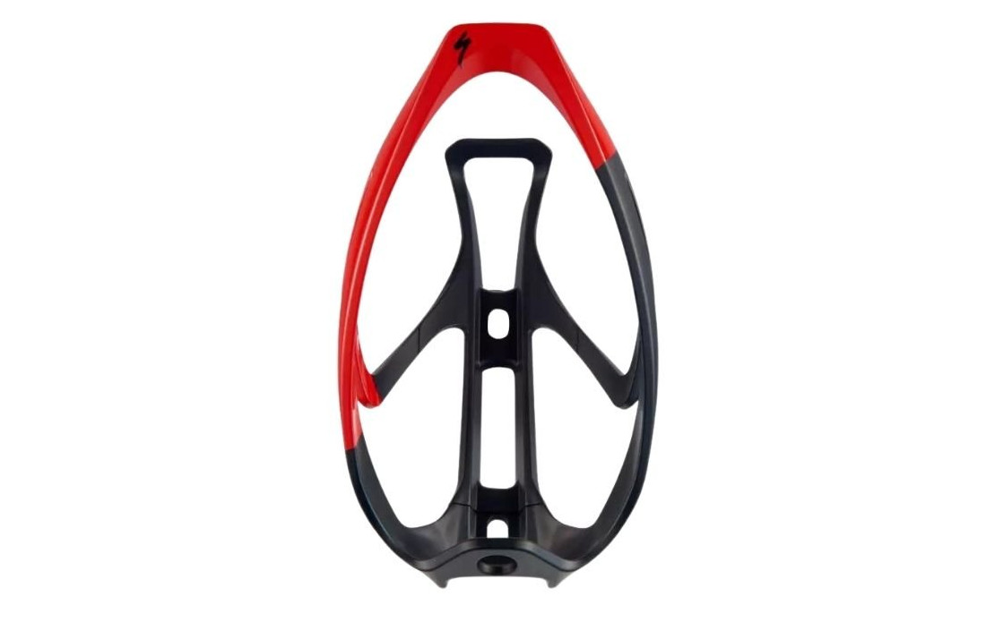 Porte bidon SPECIALIZED RIB Cage II - Noir mat/Rouge