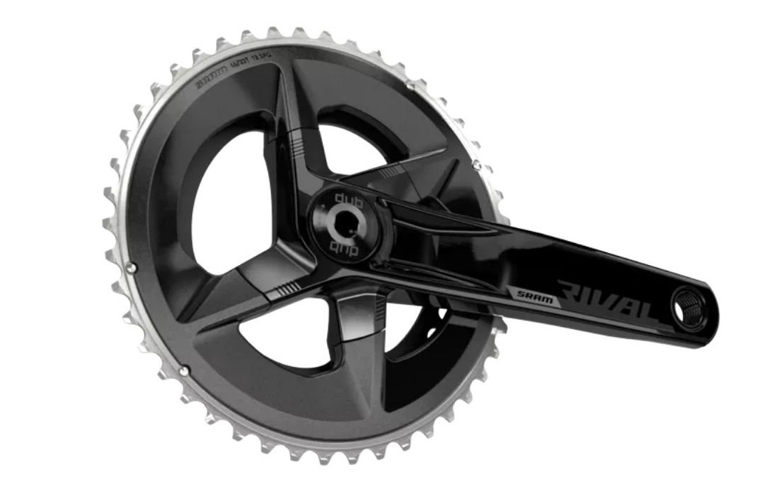 Pédalier SRAM Rival 12 vitesses D1 DUB 48-35 dents (sans boîtier) / manivelle 175 mm