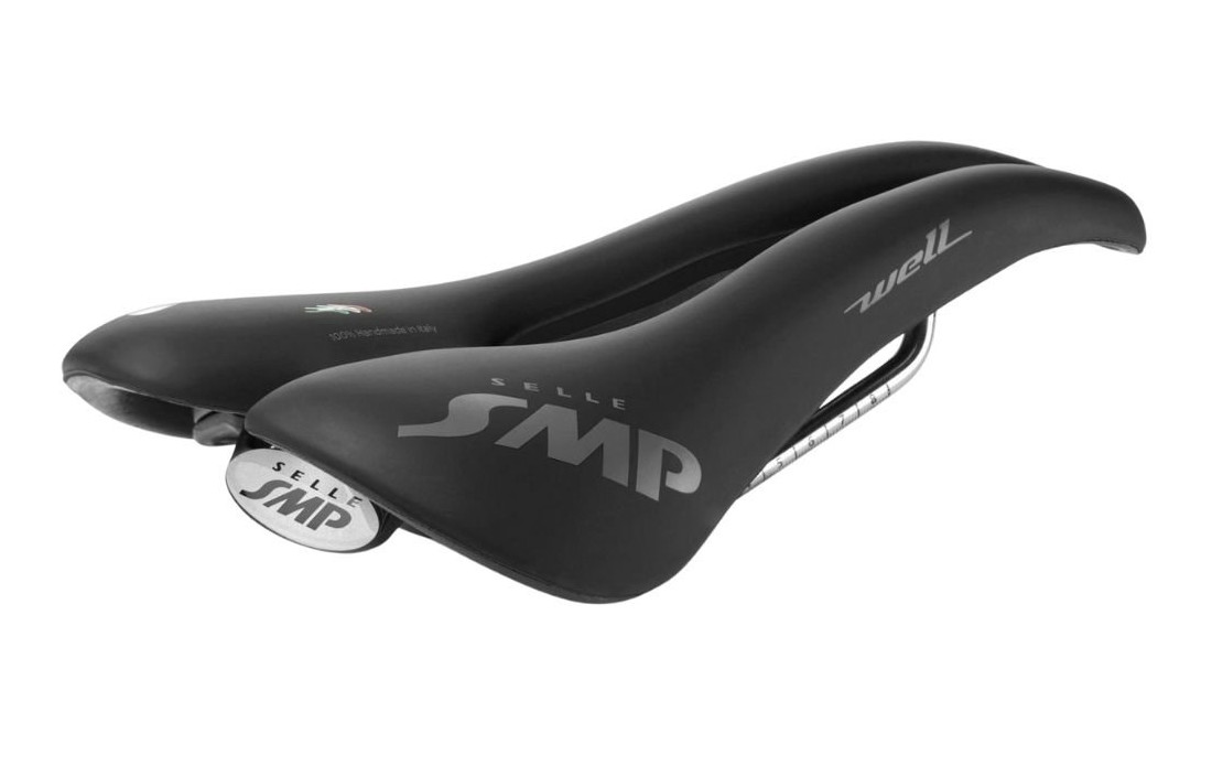 Selle SMP WELL Noir / Rail INOX / 144mm