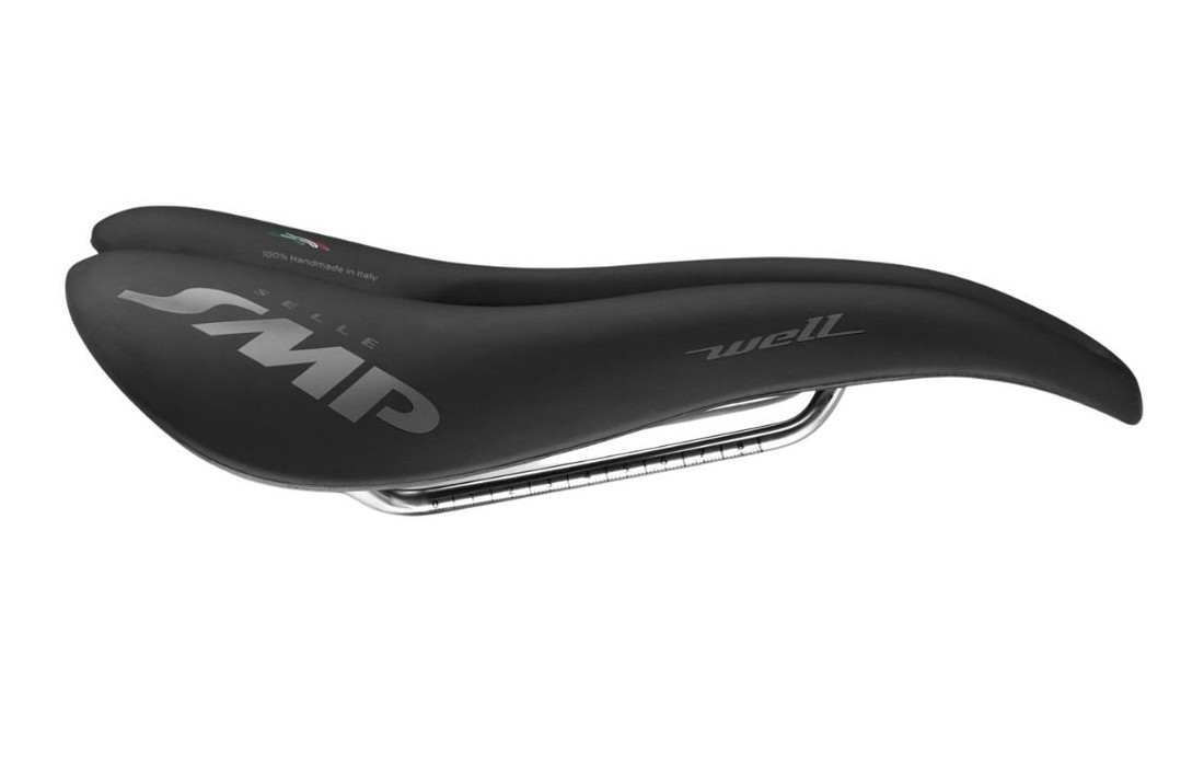 Selle SMP WELL Noir / Rail INOX / 144mm