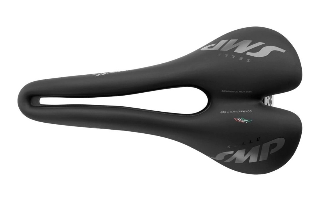 Selle SMP WELL Noir / Rail INOX / 144mm