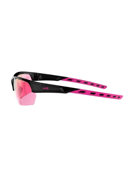 Lunette de vélo AZR Kromic Izoard Noir vernie - Ecran Photochromique Rose Cat 1 à 3 - 4177