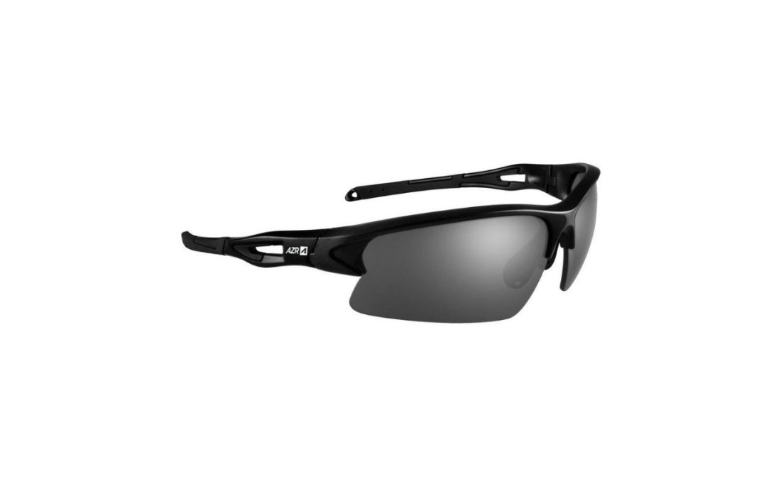 Lunettes AZR Huez Noir - Ecran miroir gris Cat. 3