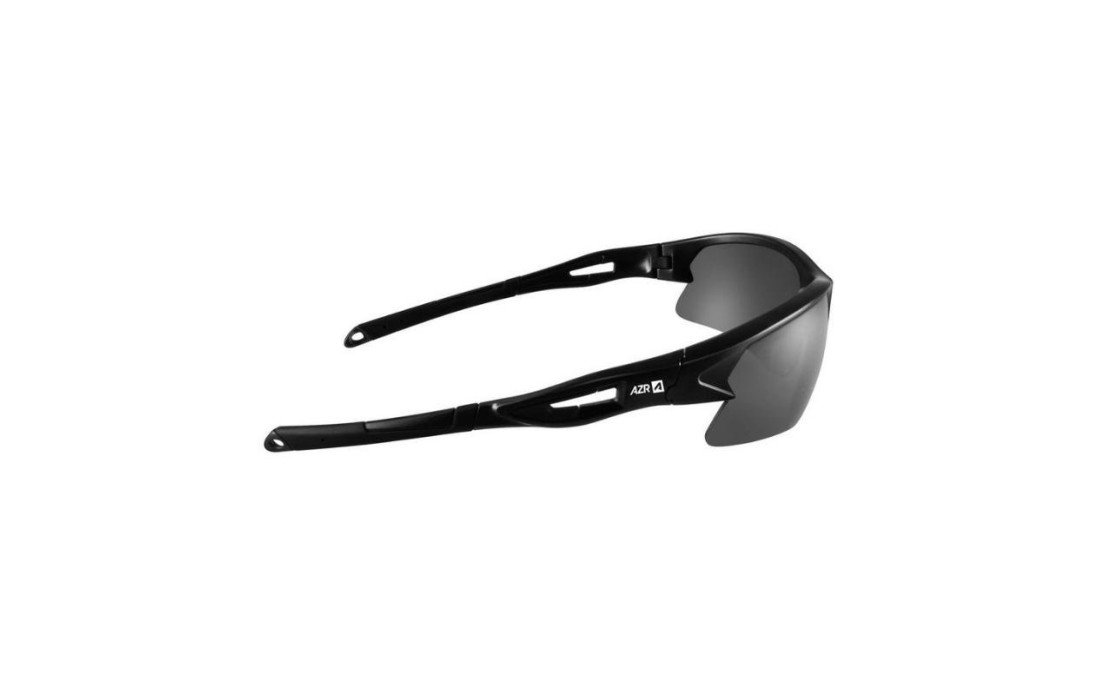 Lunettes AZR Huez Noir - Ecran miroir gris Cat. 3