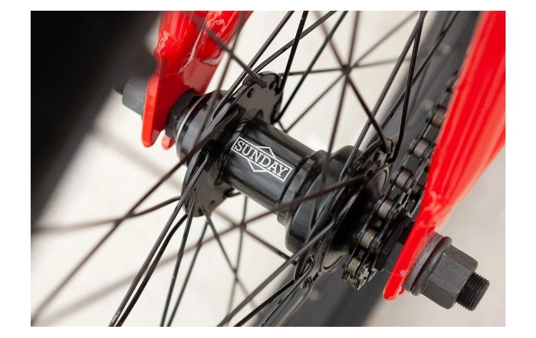 Vélo BMX Sunday Blueprint 20" Rouge - 2022