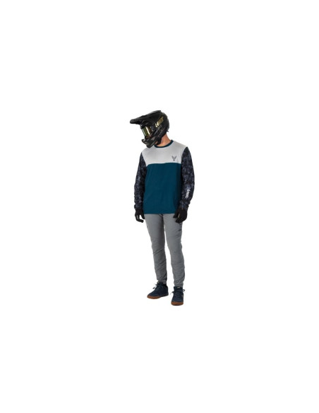 Maillot manches longues ANIMOZ Wild Bleu