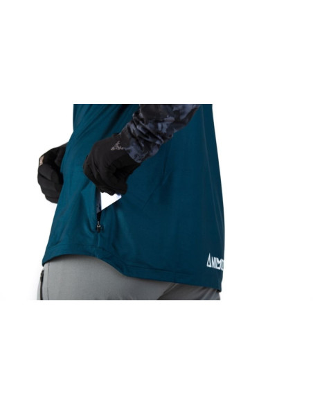 Maillot manches longues ANIMOZ Wild Bleu