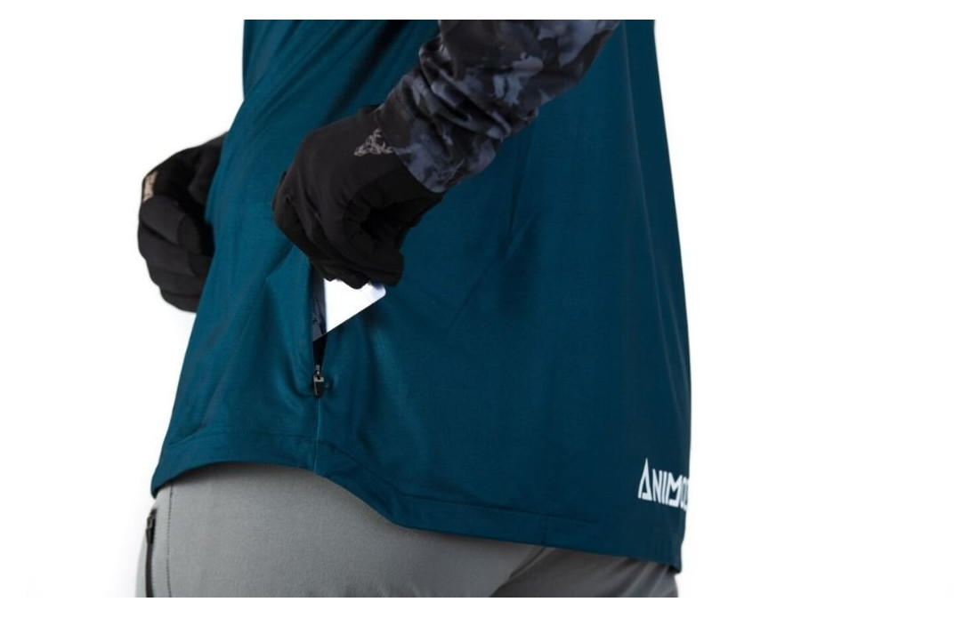 Maillot manches longues ANIMOZ Wild Bleu