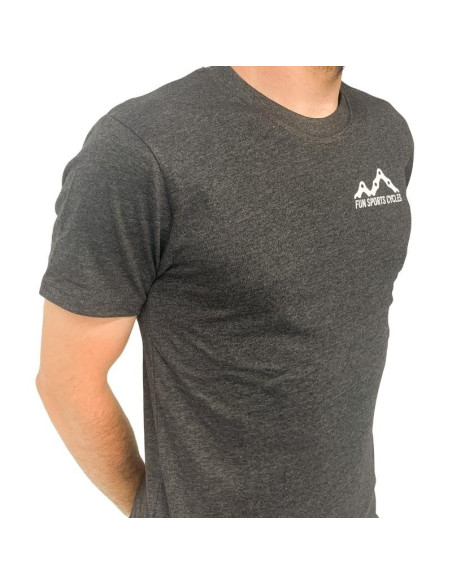 T-Shirt Fun Sports Cycles logo Gris - 2022