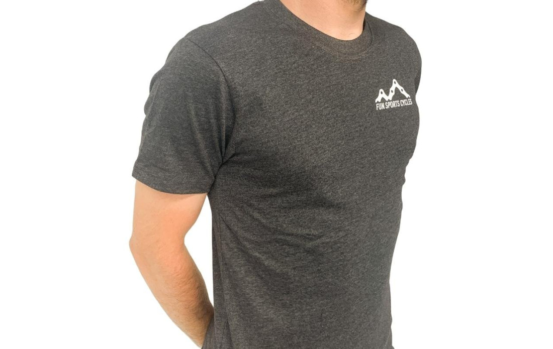 T-Shirt Fun Sports Cycles logo Gris - 2022