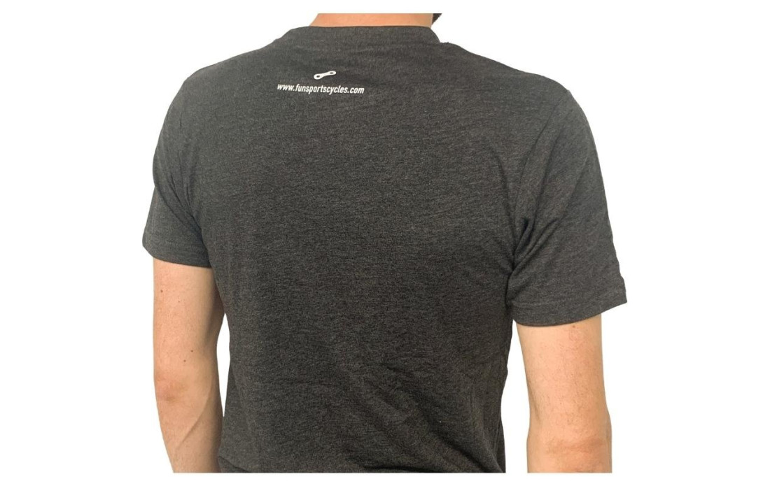 T-Shirt Fun Sports Cycles logo Gris - 2022