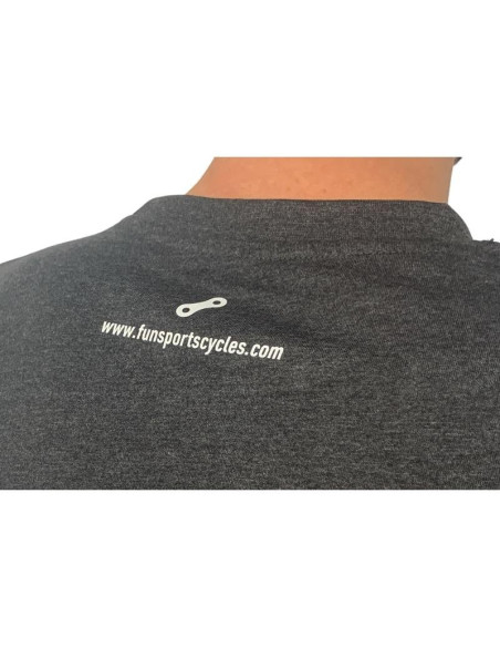 T-Shirt Fun Sports Cycles logo Gris - 2022