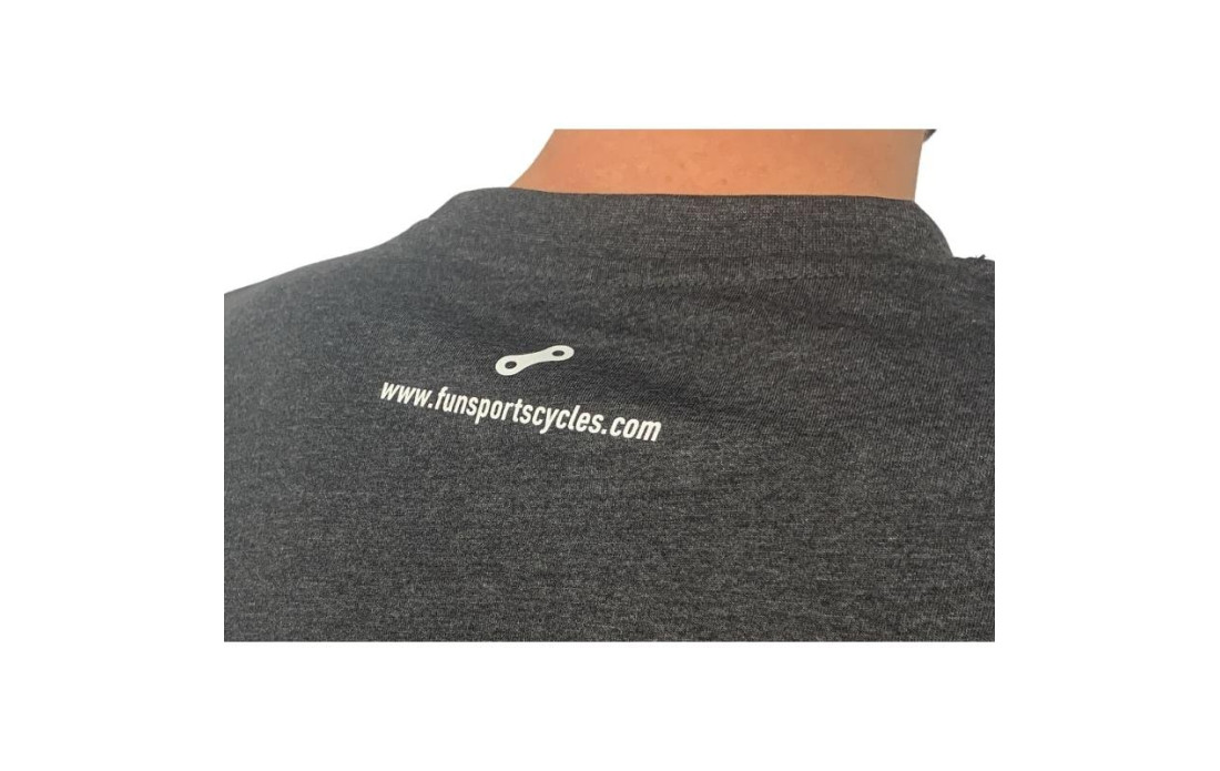 T-Shirt Fun Sports Cycles logo Gris - 2022