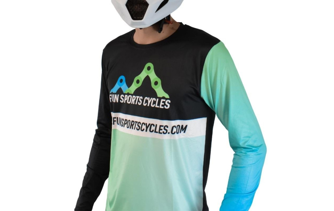 Maillot VTT manches longues Fun Sports Cycles - 2023
