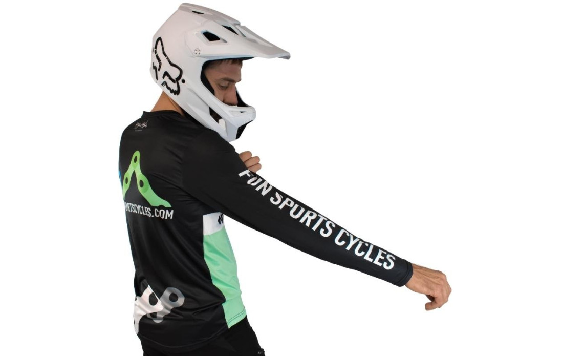 Maillot VTT manches longues Fun Sports Cycles - 2023
