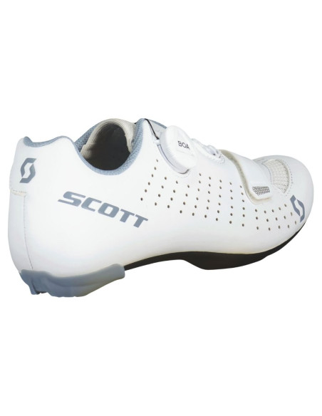 Chaussures vélo de route Femme SCOTT Road Comp Boa Blanc/Bleu