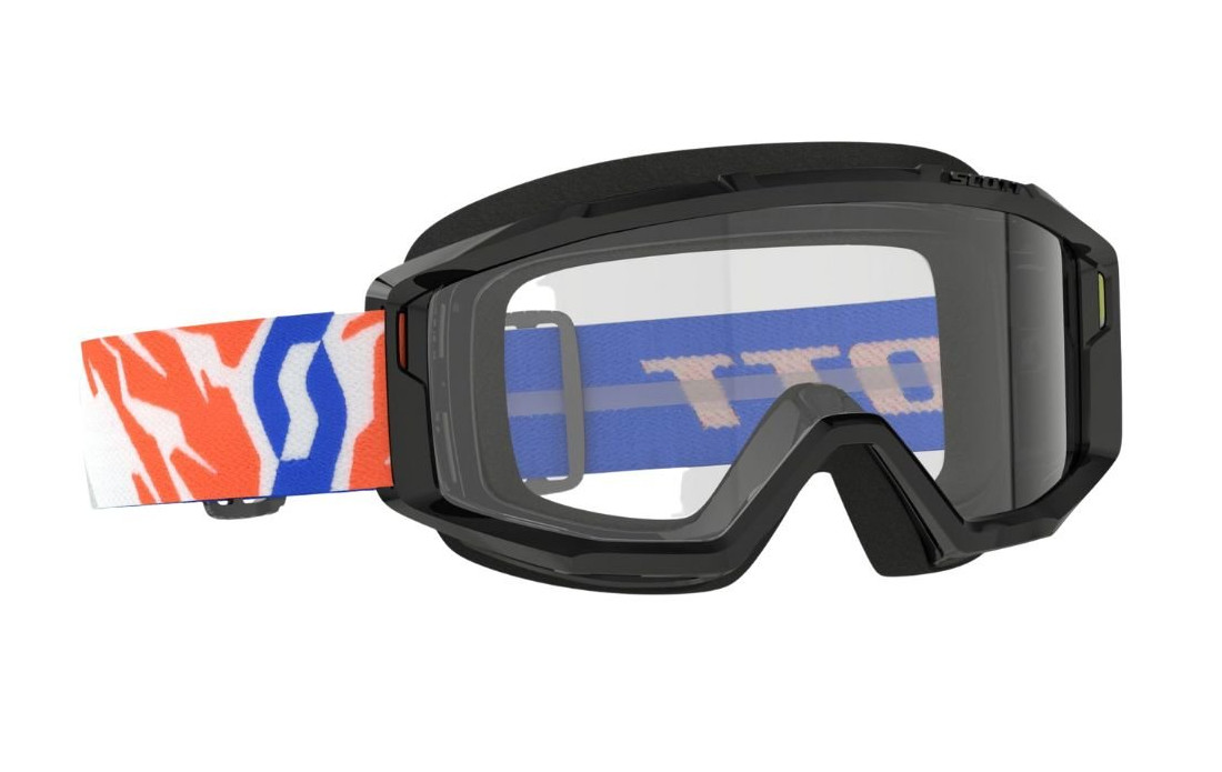 Masque Junior SCOTT Primal Noir - Ecran Transparent