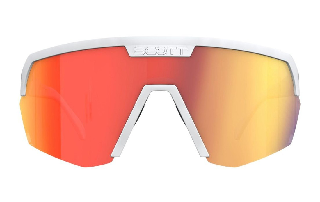 Lunette SCOTT Sport Shield Noir - Ecran Rouge Chrome