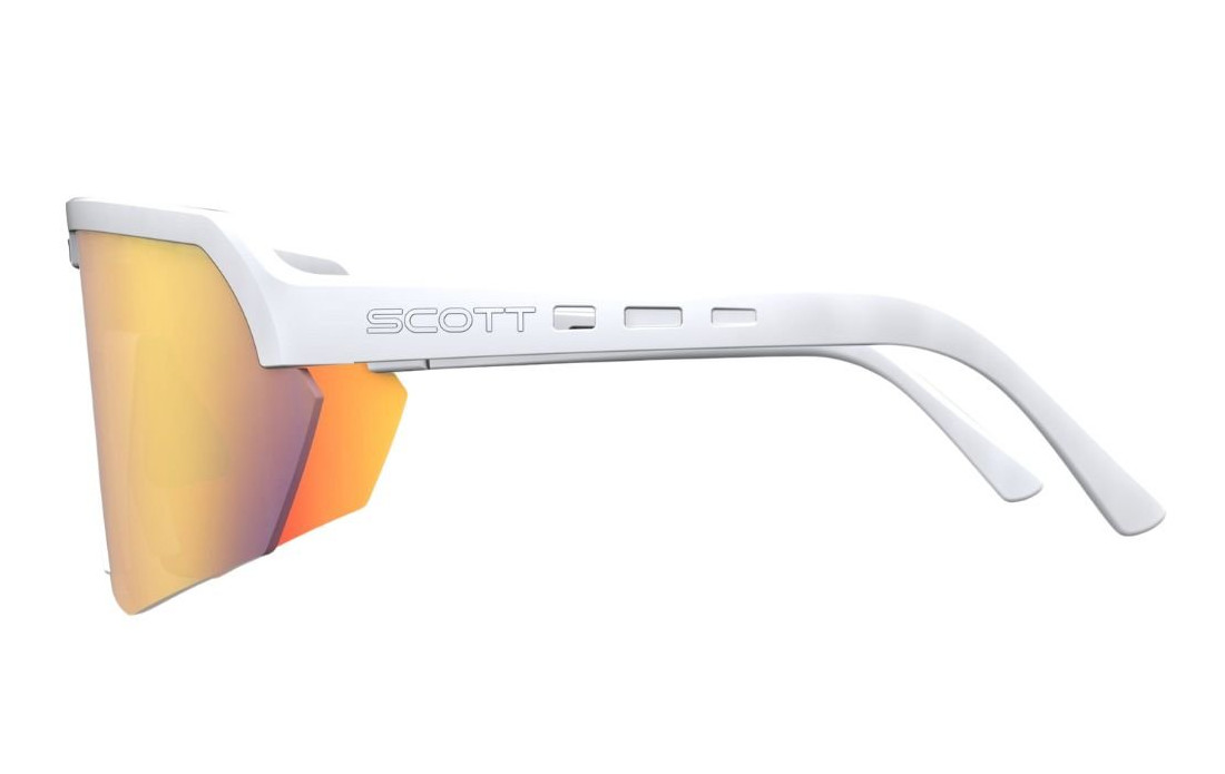 Lunette SCOTT Sport Shield Noir - Ecran Rouge Chrome