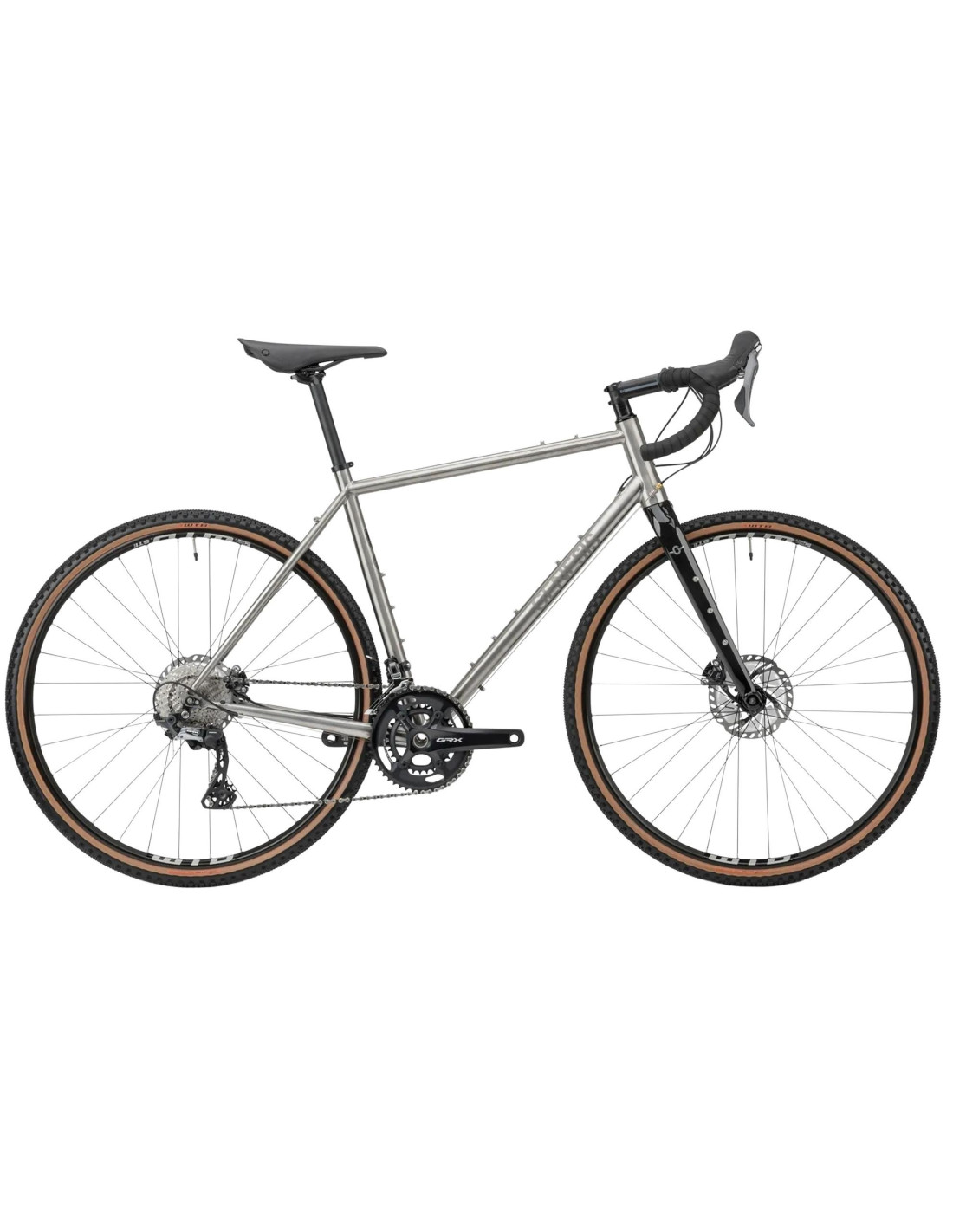 Vélo Gravel WYLD Turin En Aluminium - 28 Pouces, 16 Vitesses, Freins à Disque - Gris - Neuf