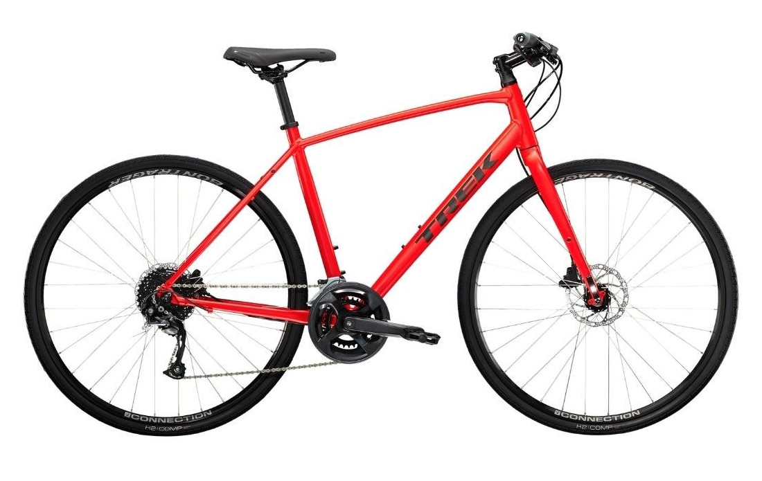 Vélo fitness Trek FX 2 Disc Rouge - 2023