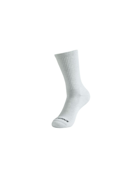 Chaussettes hautes SPECIALIZED Merino Midweight Logo Gris